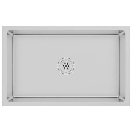 Vidaxl Sink handgefertigt Edelstahl