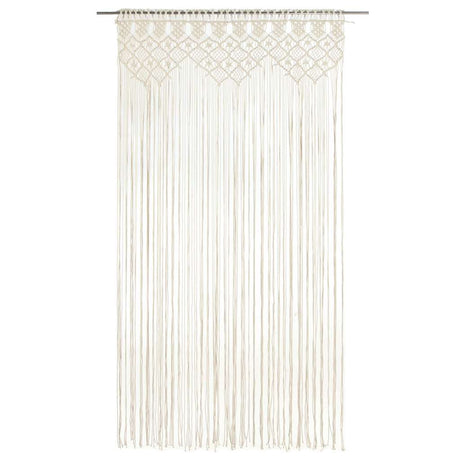 Vidaxl Vorhang Macramé 140x240 cm Baumwolle