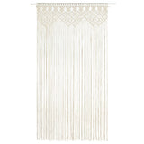 Vidaxl Vorhang Macramé 140x240 cm Baumwolle