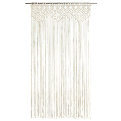 Vidaxl Vorhang Macramé 140x240 cm Baumwolle