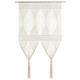 Vidaxl Vorhang Macramé 140x240 cm Baumwolle