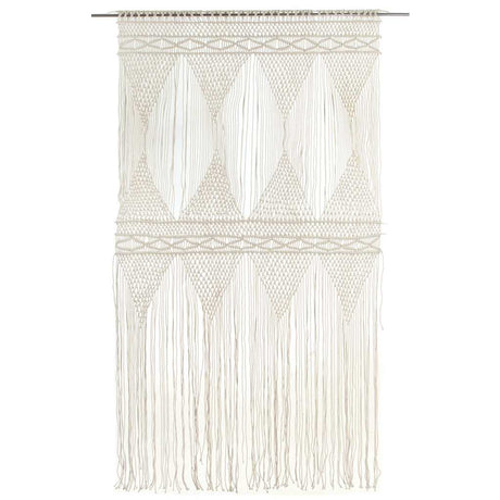 Vidaxl Vorhang Macramé 140x240 cm Baumwolle