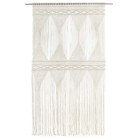 Vidaxl Vorhang Macramé 140x240 cm Baumwolle