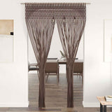 Vidaxl Vorhang Macramé 140x240 cm Baumwolltaupe