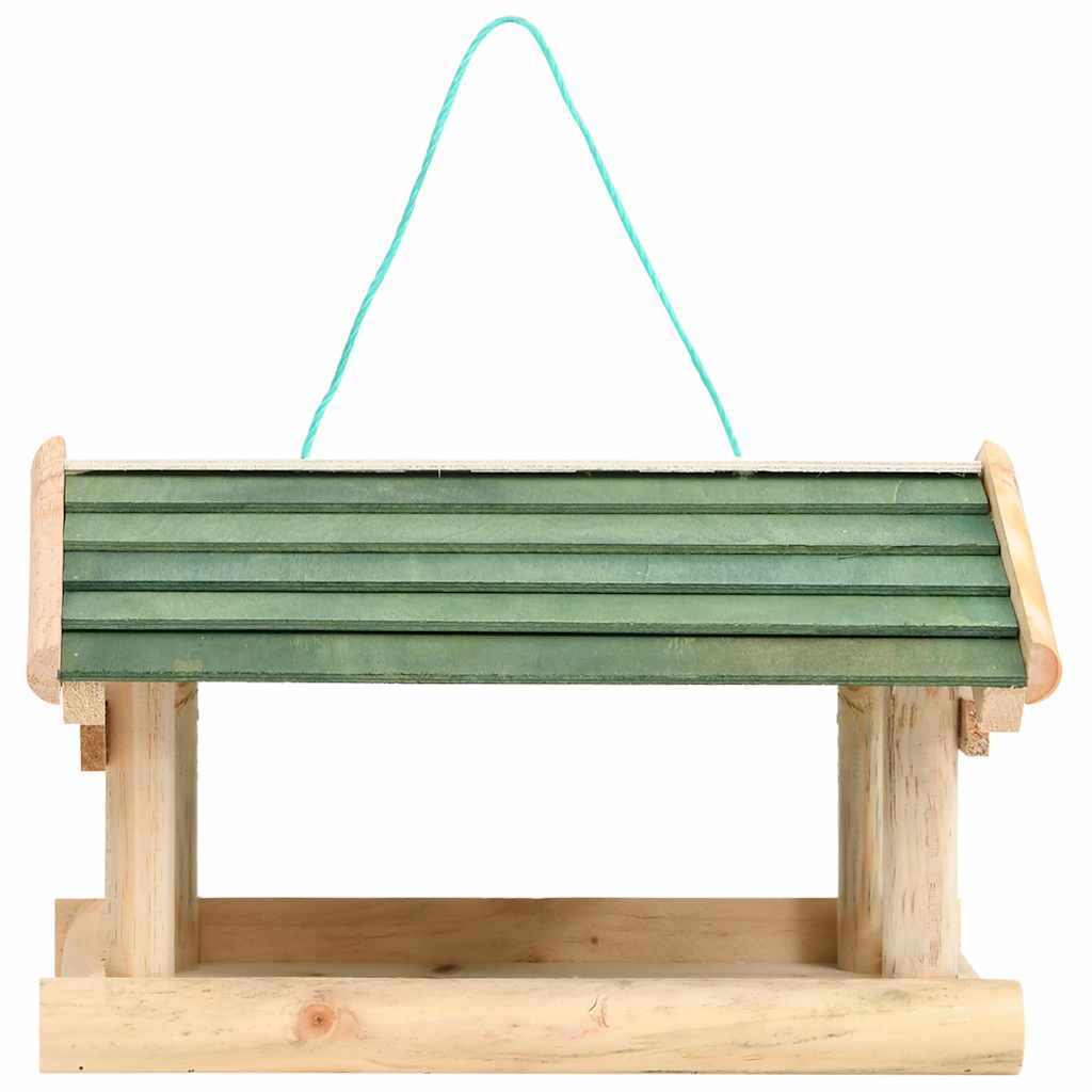 VidaXL Vogelhäuschen 35x29,5x21 cm Massivholz
