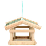 VidaXL Vogelhäuschen 35x29,5x21 cm Massivholz