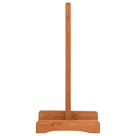 Vidaxl Garden Slat Arbeit 120 x 60 cm Festkiefer Orange