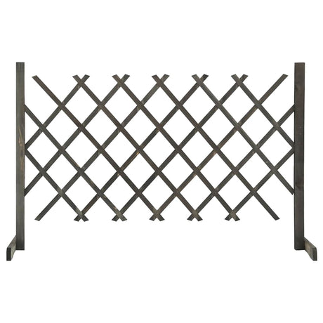 Vidaxl Garden Slat Arbeit 120 x 90 cm Festkiefergrau