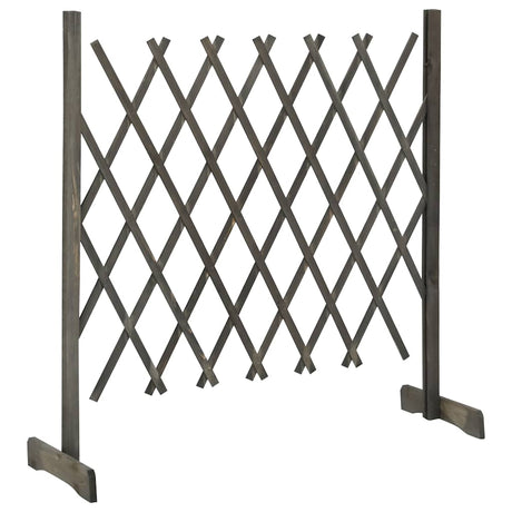Vidaxl Garden Slat Arbeit 120 x 90 cm Festkiefergrau