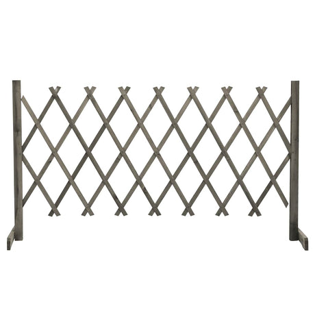 Vidaxl Garden Slat Arbeit 150 x 80 cm Festkiefergrau