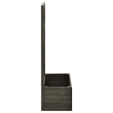 Vidaxl latwerkplantenbak 50x25x90 cm Festkiefergrau