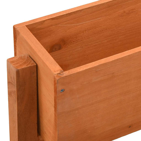 VIDAXL -Pflanzer faltbar 60x14x75 cm Festkiefer Orange