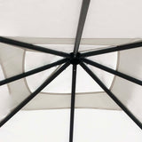 Vidaxl -Arbor 160 g m² 3x3x2,6 M cremefarben -gepflegt