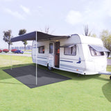 Vidaxl tent carpet 300x500 cm anthracite -colored