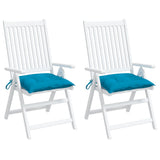 Vidaxl Stuhlkissen 2 ST 50x50x7 cm Oxford Stoff hellblau