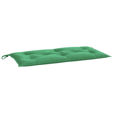 Vidaxl Garden Bench Kissen 100x50x7 cm Oxford Stoff grün