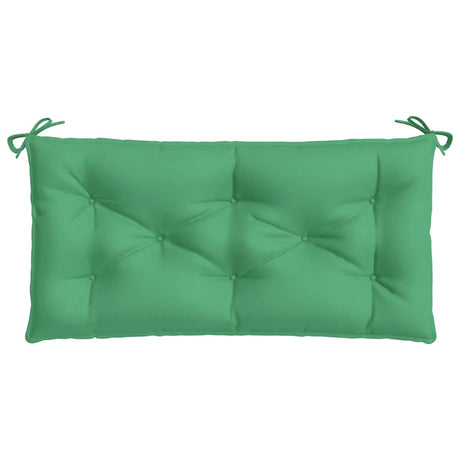 Vidaxl Garden Bench Kissen 100x50x7 cm Oxford Stoff grün