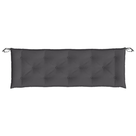 Vidaxl Garden Bench Kissen 150x50x7 cm Oxford Stoffanthrazit -gelöscht