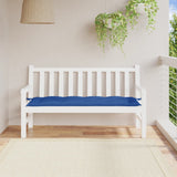 Vidaxl Garden Bench Kissen 150x50x7 cm Oxford Stoff Blau