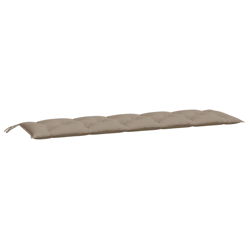 VidaXL Gartenbankauflage 180x50x7 cm Oxford-Stoff Taupe