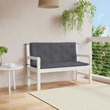 Vidaxl Gartenbankkissen 120x (50+50) x7 cm Oxford Stoffanthrazitfarbe