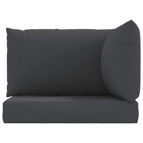 Vidaxl Palettenkissen 3 St. Oxford Stoff schwarz