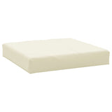 VIDAXL -Palettenkissen 60x60x6 cm Oxford Fabric Cream -Colored