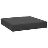 Vidaxl palletkussen 60x60x6 cm oxford stof zwart