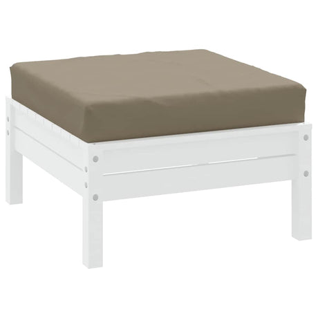 Vidaxl palletkussen 60x60x6 cm oxford stof taupe