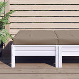 Vidaxl palletkussen 60x60x6 cm oxford stof taupe