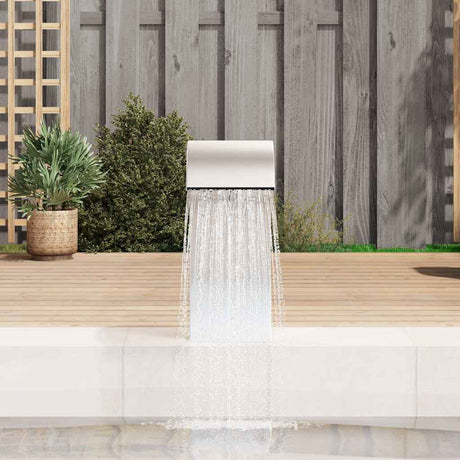 Vidaxl Swimmingpool Brunnen 22x60x70 cm Edelstahl 304