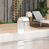 Vidaxl Swimmingpool Brunnen 22x60x70 cm Edelstahl 304
