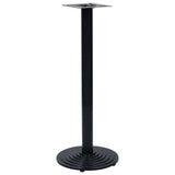 Vidaxl bistrotafelpoot ø43x107 cm gietijzer zwart