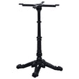 Vidaxl bistrotafelpoot 52x52x72 cm gietijzer zwart