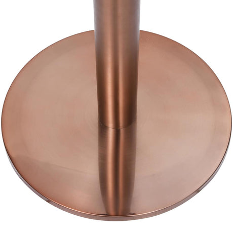 Vidaxl bistrotafelpoot ø45x107 cm roestvrij staal goudkleurig