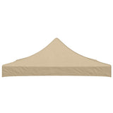 VIDAXL -Party -Zeltdach 270 g m² 3x3 m Beige