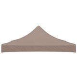 Vidaxl -Party -Zeltdach 270 g m² 3x3 m Taupe