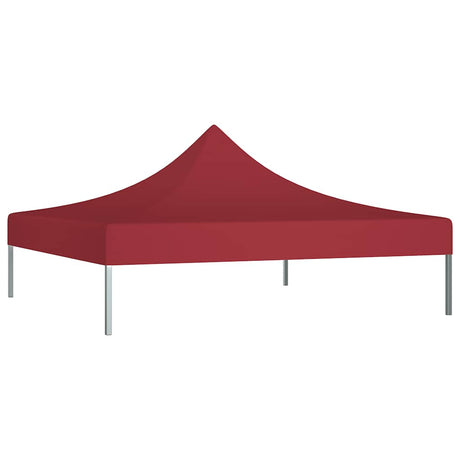 Vidaxl Party Zeltdach 270 g m² 3x3 m Bordeaux rot