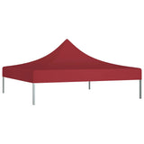 Vidaxl Party Zeltdach 270 g m² 3x3 m Bordeaux rot