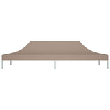 Vidaxl -Party -Zeltdach 270 g m² 6x3 m Taupe
