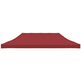 Vidaxl Party Zeltdach 270 g m² 6x3 m Bordeaux rot