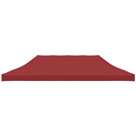 Vidaxl Party Zeltdach 270 g m² 6x3 m Bordeaux rot