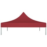 Vidaxl Party Zeltdach 270 g m² 2x2 M Bordeaux rot