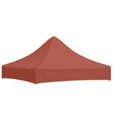 Vidaxl -Party -Zeltdach 270 g m² 2x2 m Terrakotta