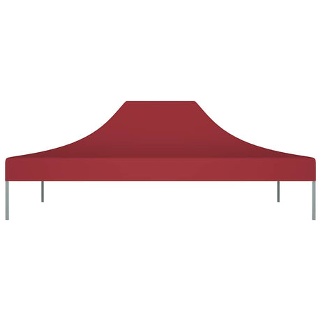Vidaxl Party Zeltdach 270 g m² 4x3 m Bordeaux rot