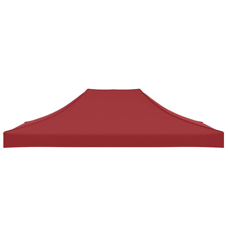 Vidaxl Party Zeltdach 270 g m² 4x3 m Bordeaux rot