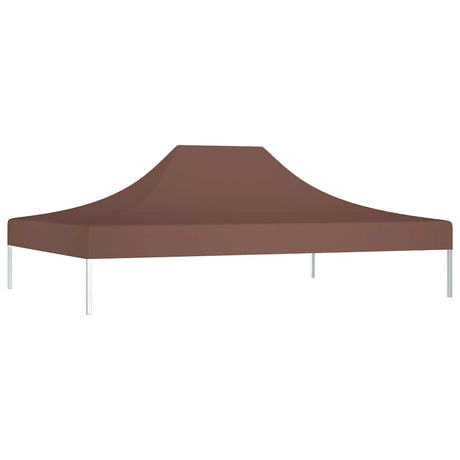 Vidaxl -Party -Zeltdach 270 g m² 4x3 m braun