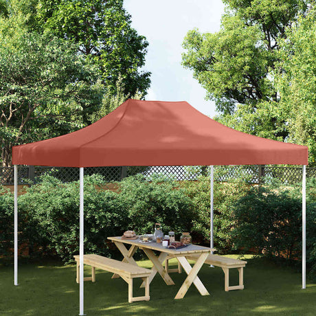 Vidaxl -Party -Zeltdach 270 g m² 4x3 m Terrakotta