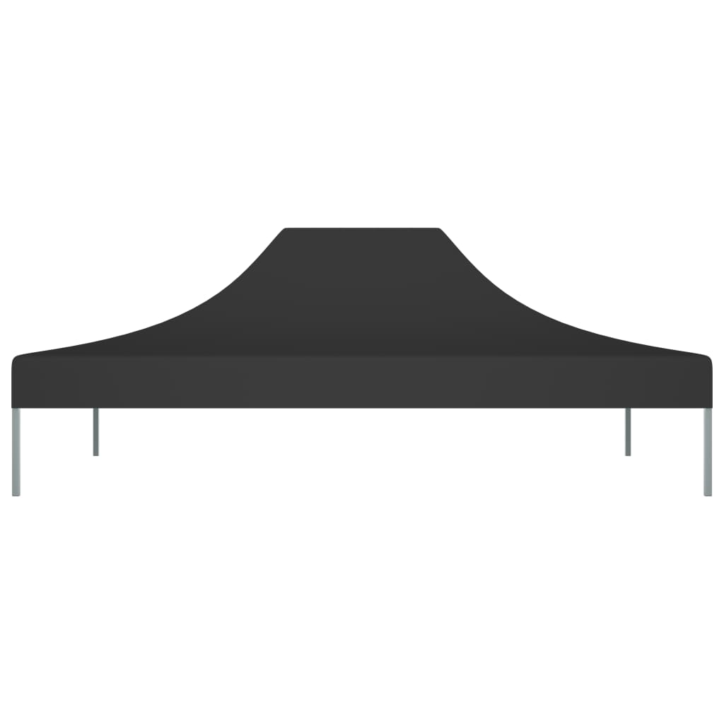 Vidaxl Party Zeltdach 270 g m² 4x3 m schwarz