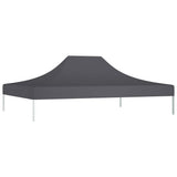 VIDAXL -Party -Zeltdach 270 g m² 4,5 x 3 Anthrazit -ausgelöst